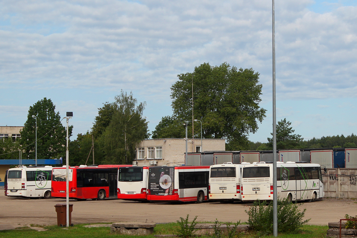 Lithuania — Bus depots