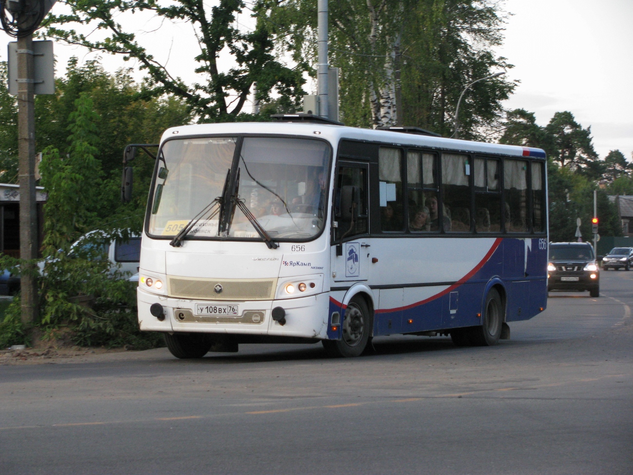 Ярославская область, ПАЗ-320412-04 "Вектор" № 656