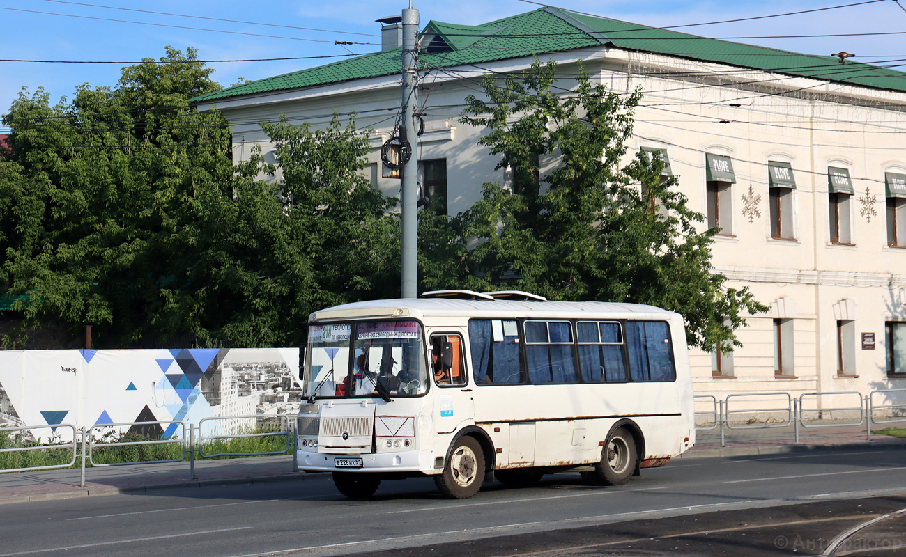 Челябинская область, ПАЗ-32054 № Е 226 НХ 51