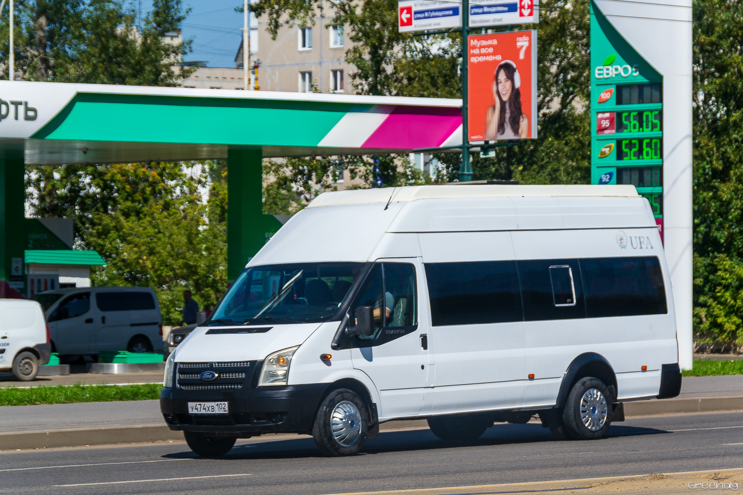 Baskíria, Nizhegorodets-222709  (Ford Transit) sz.: У 474 ХВ 102