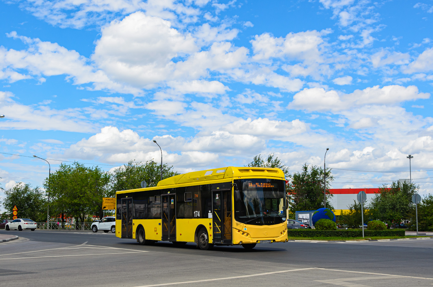 Волгоградская область, Volgabus-5270.G2 (CNG) № 174