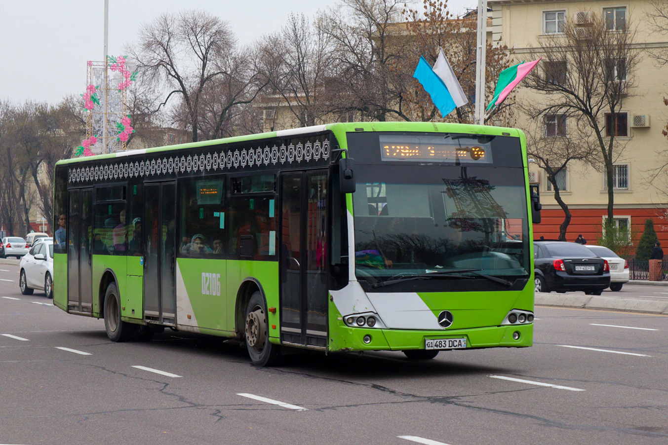 Узбекистан, Mercedes-Benz Conecto II № 02106
