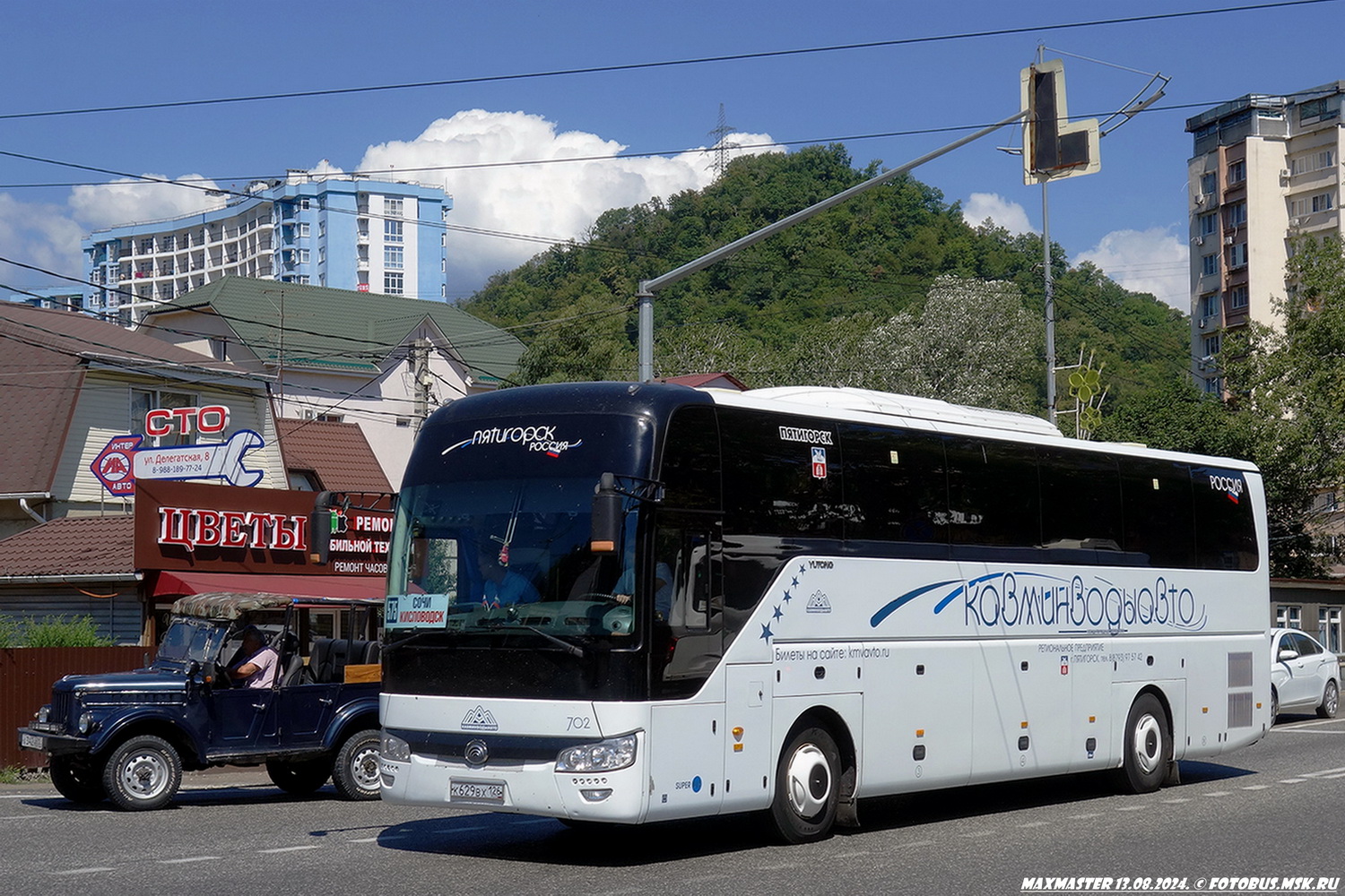 Ставропольский край, Yutong ZK6122H9 № 702