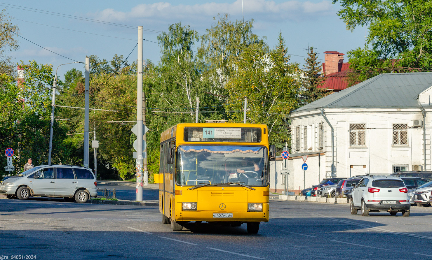 Владимирская область, Mercedes-Benz O407 № Е 407 МО 33