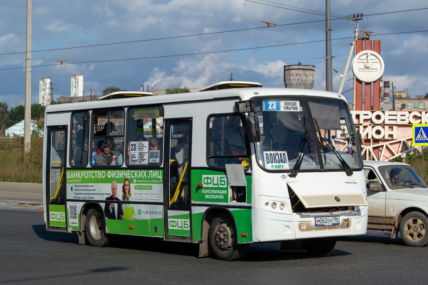 Свердловская область, ПАЗ-320302-02 "Вектор" № М 062 ЕН 196