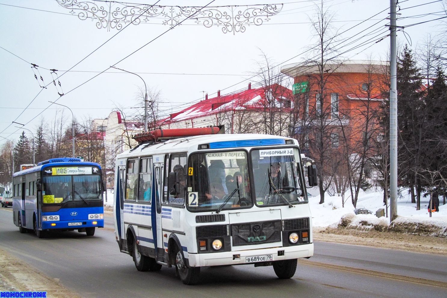 Томская область, ПАЗ-32051-110 № В 689 ОЕ 70