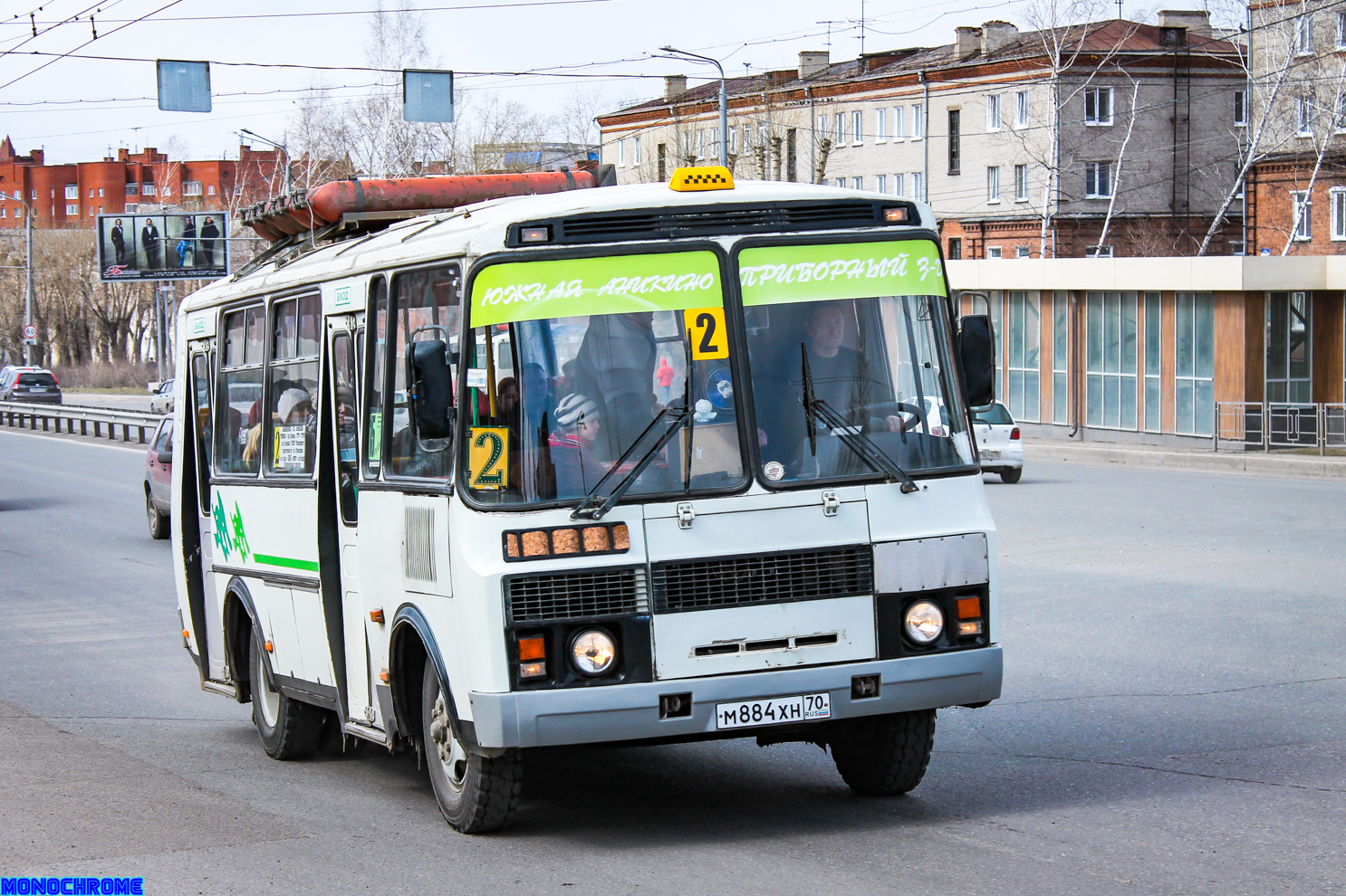 Томская область, ПАЗ-32054 № М 884 ХН 70