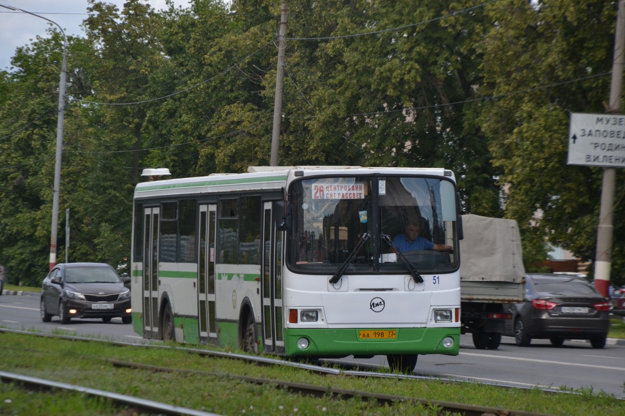 Ульяновская область, ЛиАЗ-5256.53 № 51