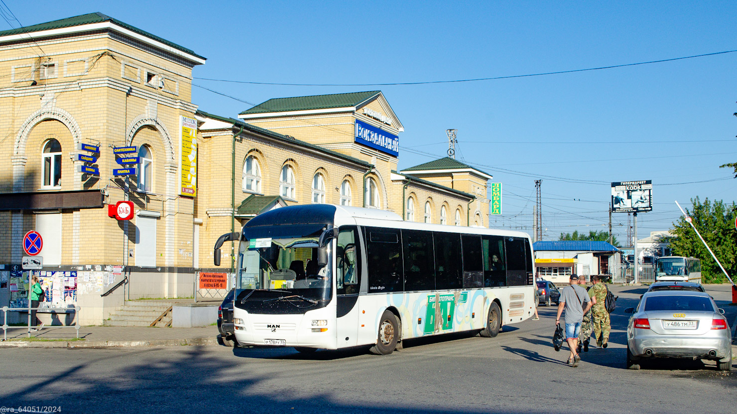 Владимирская область, MAN R12 Lion's Regio ÜL314 № Р 178 РУ 33