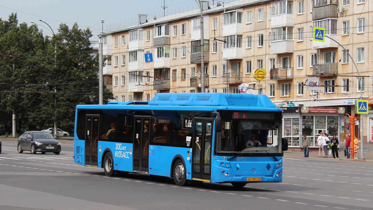 Kemerovo region - Kuzbass, LiAZ-5292.67 (CNG) Nr. 307