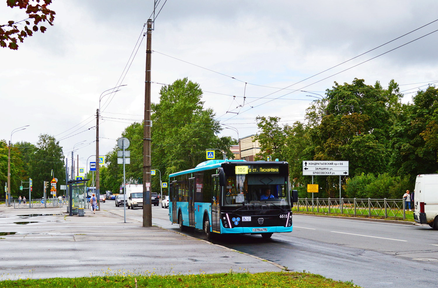 Санкт-Петербург, ЛиАЗ-5292.65 № 6515