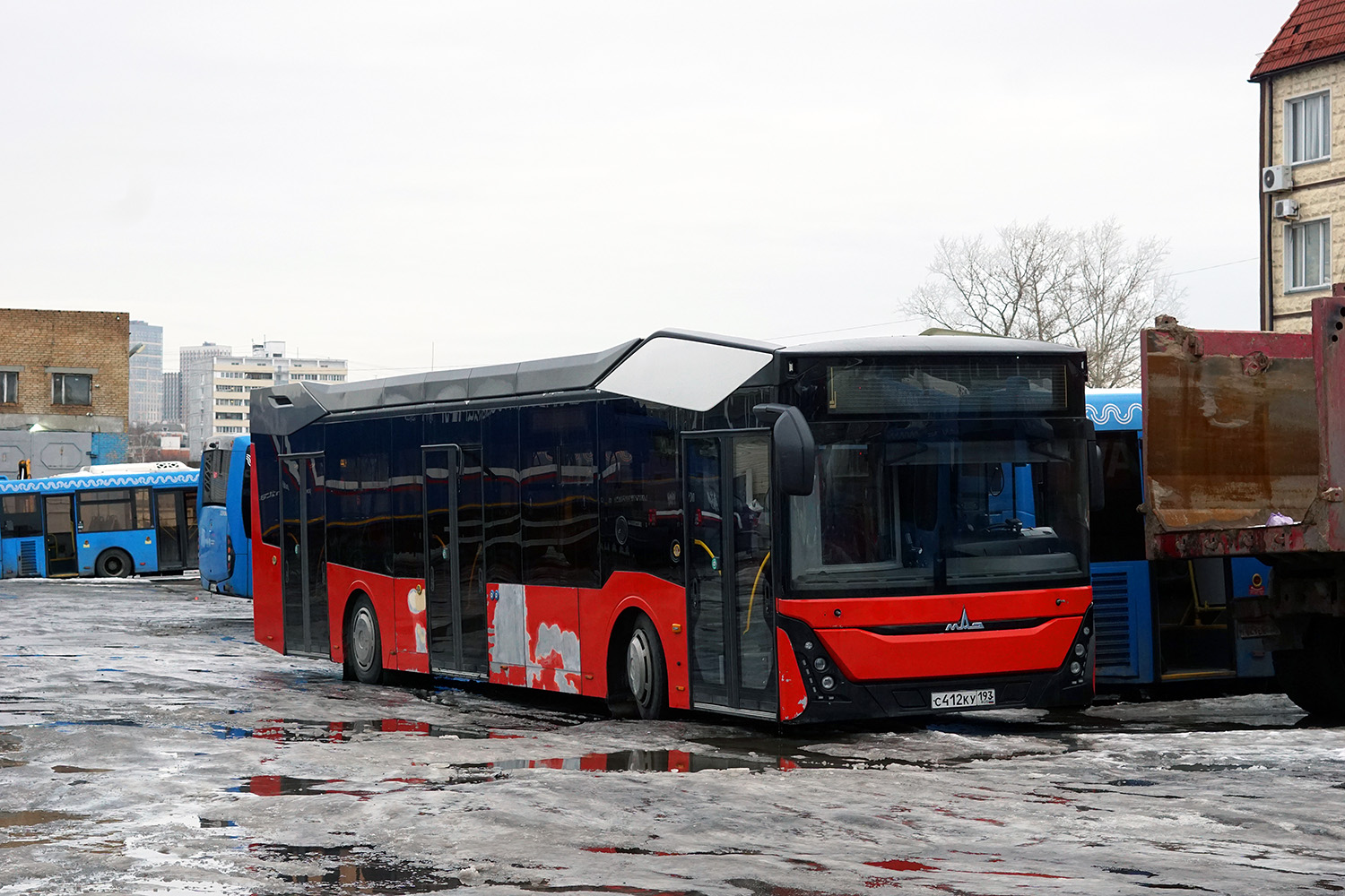 Московская область, МАЗ-303.065 № С 412 КУ 193