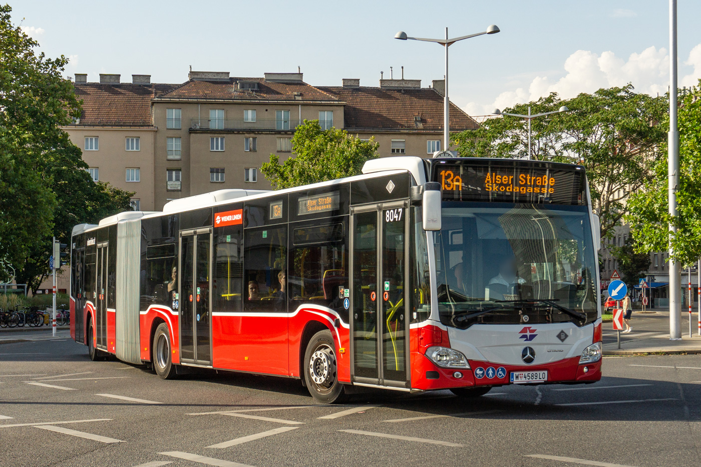 Австрия, Mercedes-Benz Citaro C2 G № 8047