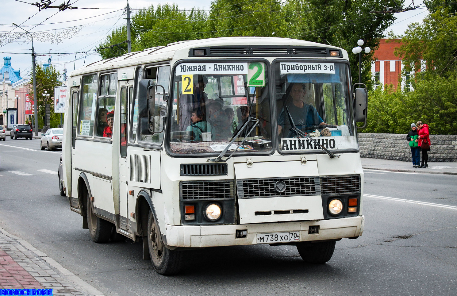 Томская область, ПАЗ-32054 № М 738 ХО 70