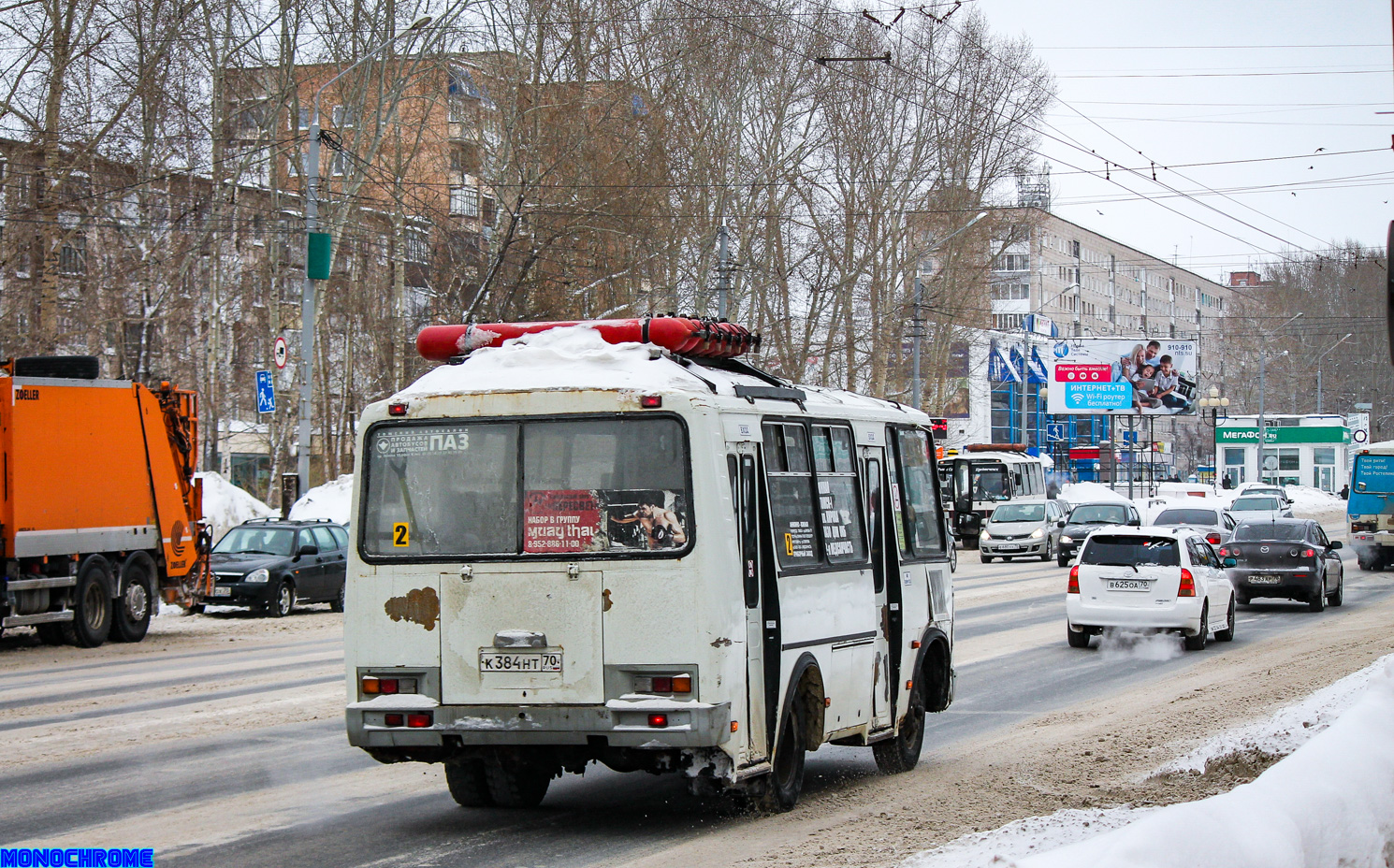 Томская область, ПАЗ-32053 № К 384 НТ 70