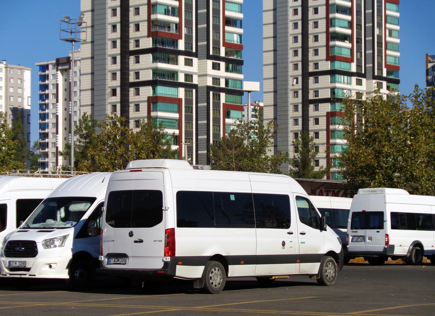 Турция, Mercedes-Benz Sprinter W907 417CDI № 21 ADM 335