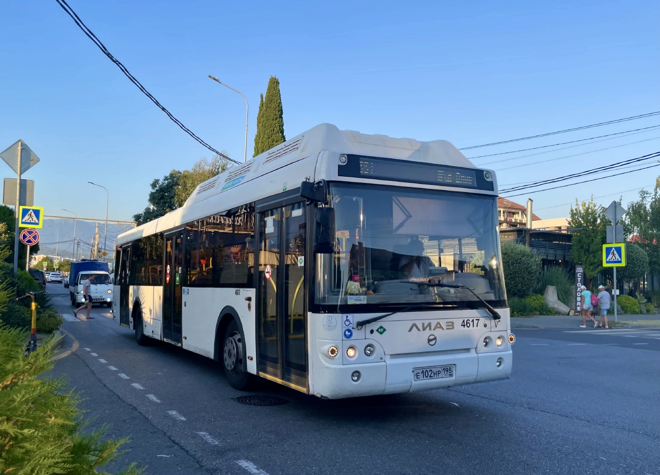 Krasnodar region, LiAZ-5292.67 (CNG) č. 4617