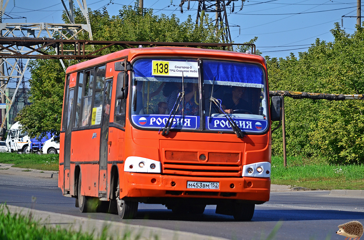 Нижегородская область, ПАЗ-320402-05 № М 453 ВМ 152