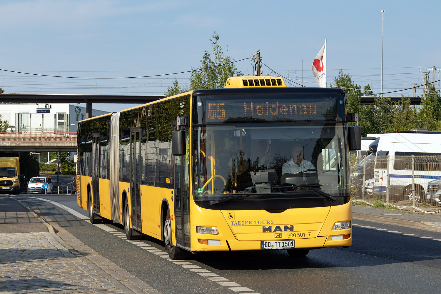 Саксония, MAN A23 Lion's City G NG363 № 900 501-7