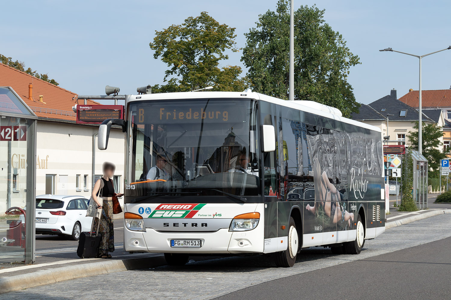 Саксония, Setra S415LE business № 2513
