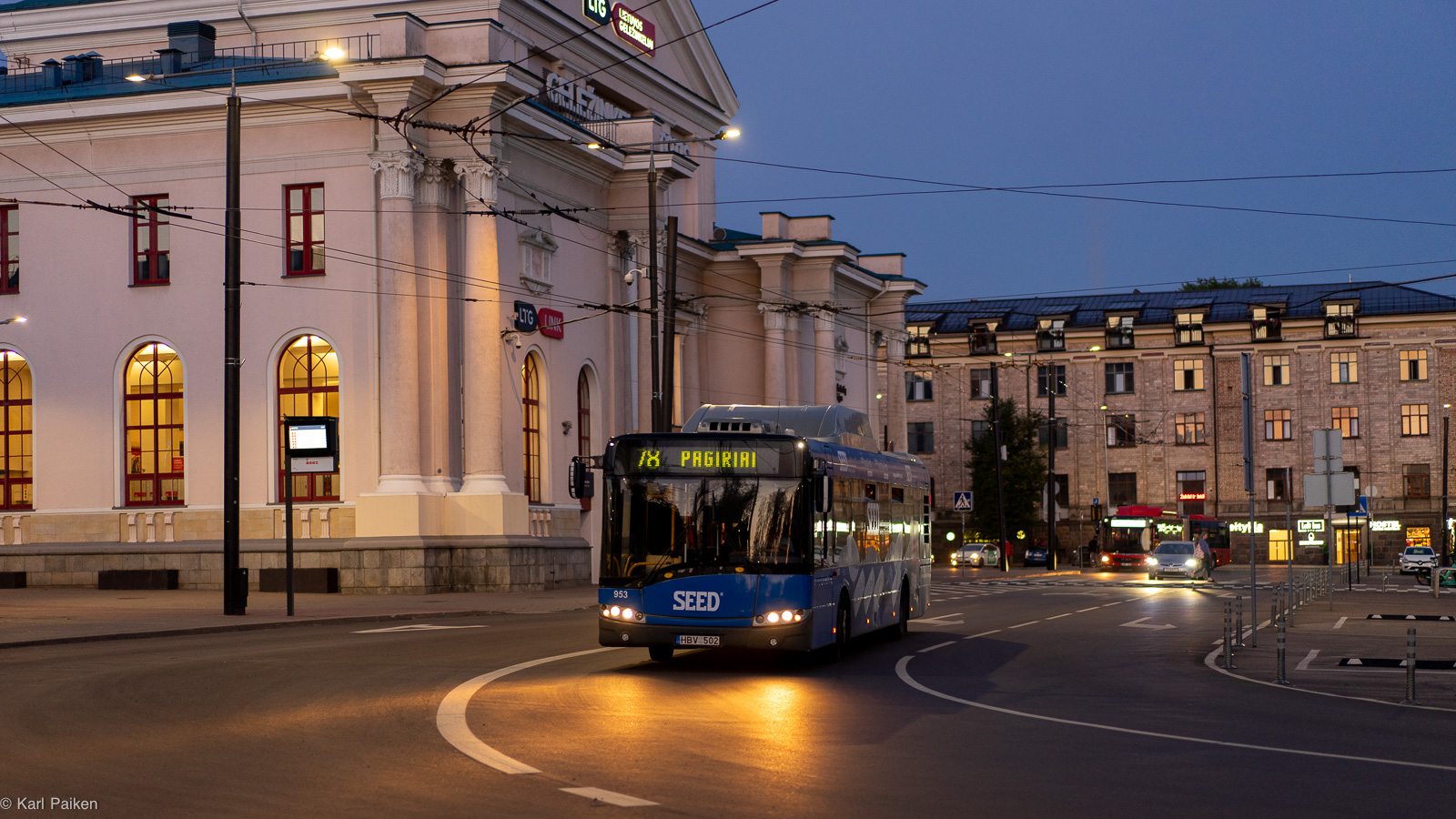 Литва, Solaris Urbino III 12 CNG № 953