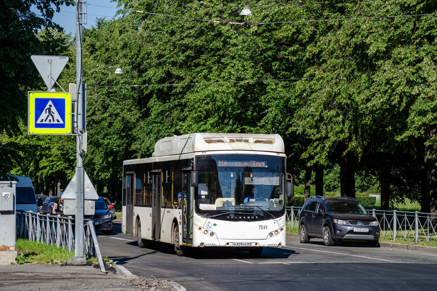 Санкт-Петербург, Volgabus-5270.G2 (CNG) № 7591