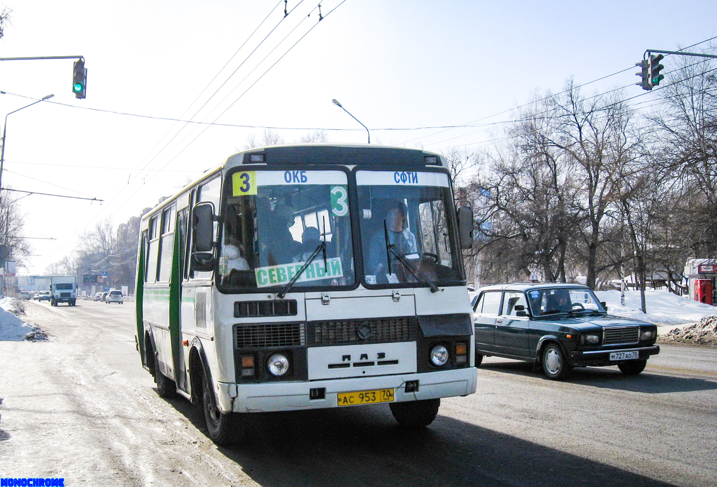 Томская область, ПАЗ-32054 № АС 953 70