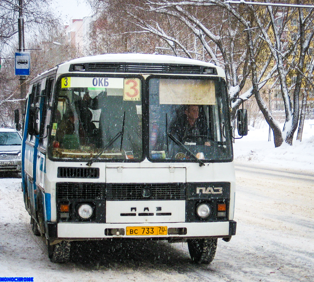 Томская область, ПАЗ-32051-110 № ВС 733 70