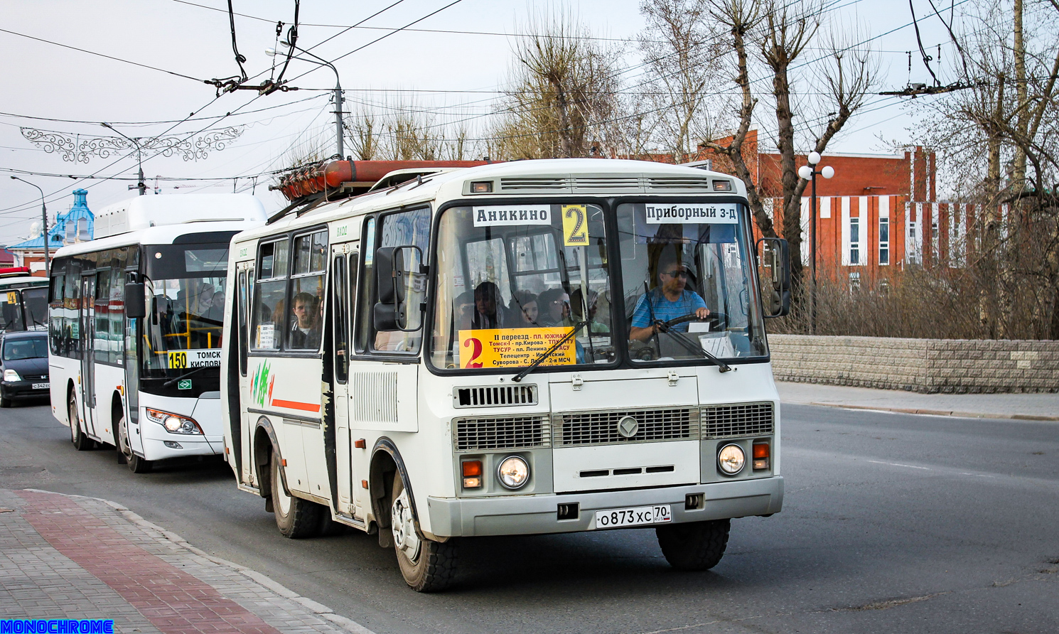 Томская область, ПАЗ-32054 № О 873 ХС 70