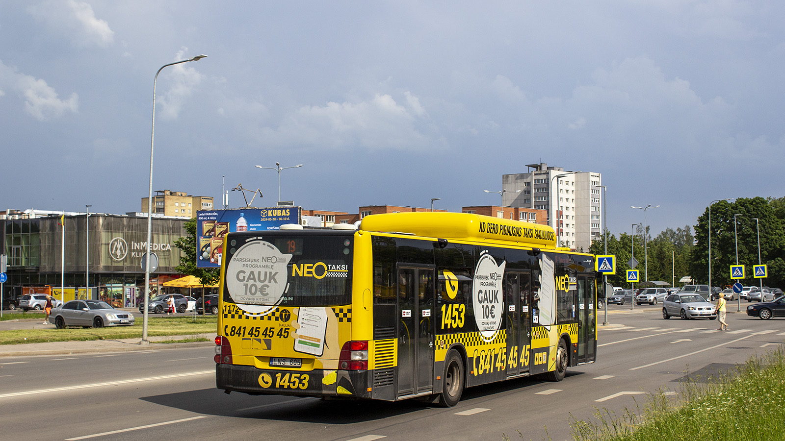 Литва, MAN A21 Lion's City NL243 CNG № 1172