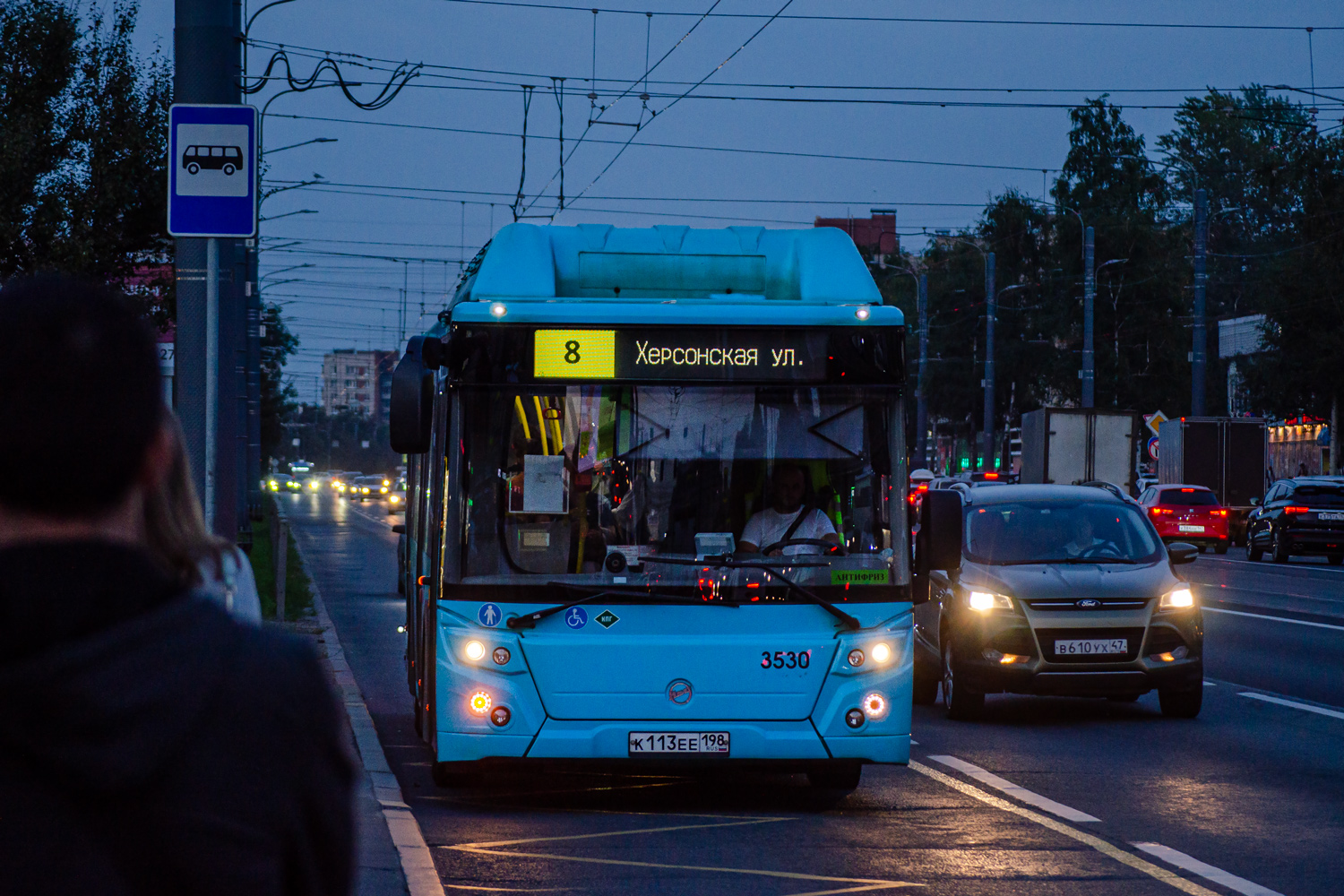 Санкт-Петербург, ЛиАЗ-5292.67 (CNG) № 3530