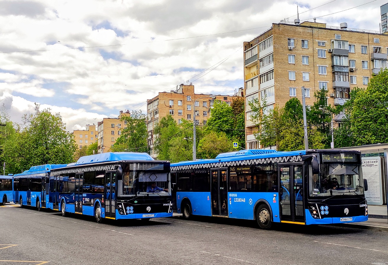 Москва, ЛиАЗ-5292.67 (CNG) № 190632