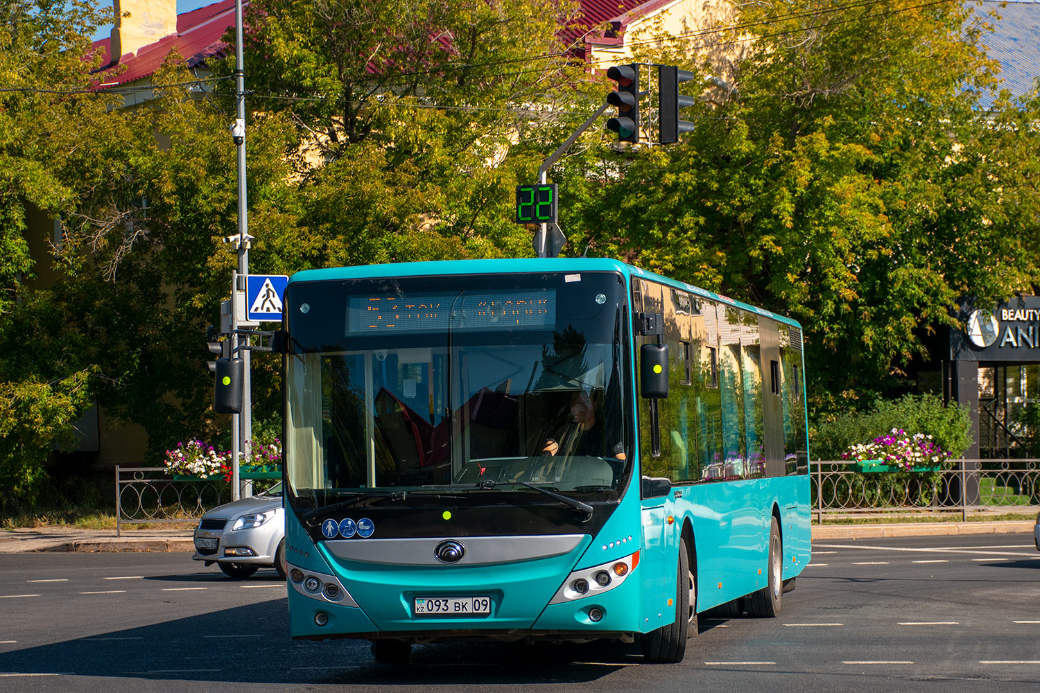 Карагандинская область, Yutong ZK6118HGA (QazTehna) № 093 BK 09