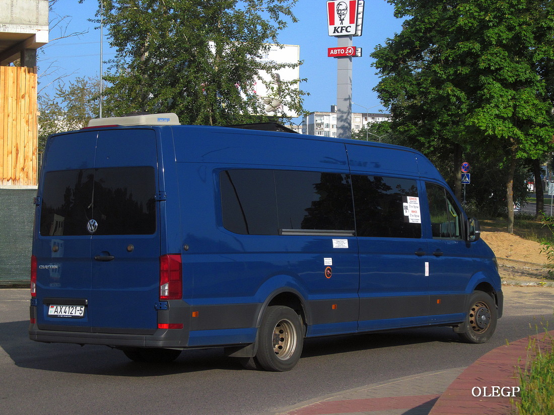 Минская область, Volkswagen Crafter II № АХ 4121-5 Минская область, Volkswagen Crafter II № АХ 4121-5