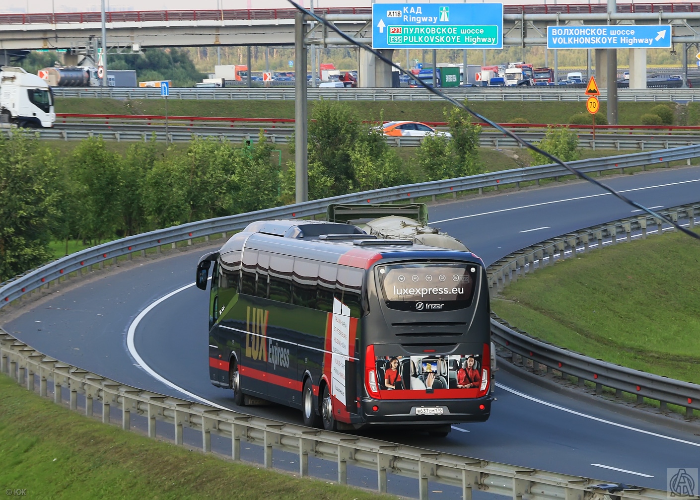 Санкт-Петербург, Irizar i6 14,98-3,7 № В 637 СМ 178