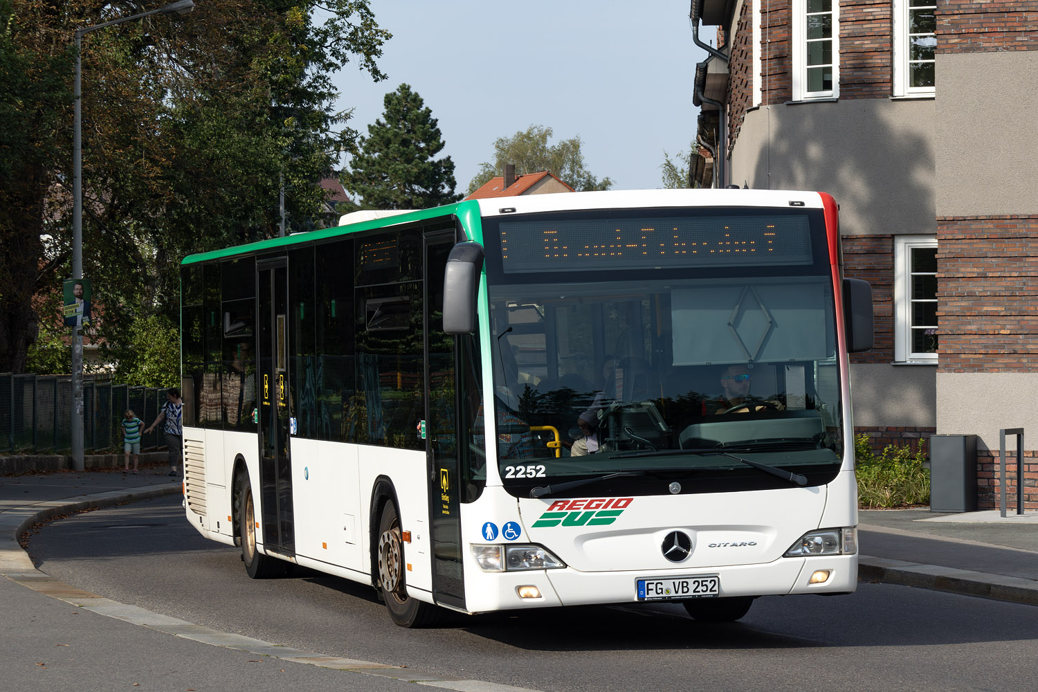 Саксония, Mercedes-Benz O530Ü Citaro facelift Ü № 2252