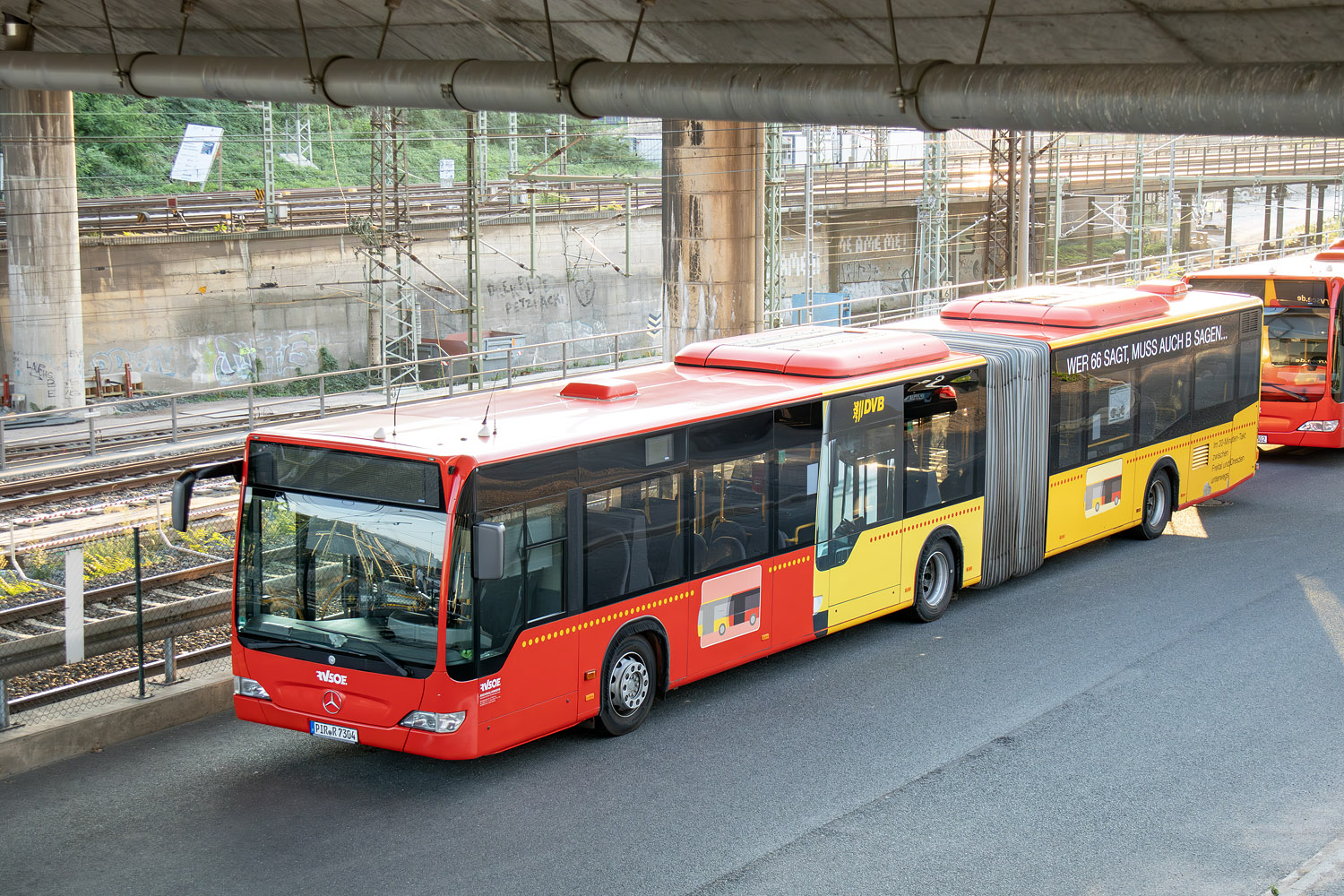 Саксония, Mercedes-Benz O530G Citaro facelift G № 7304