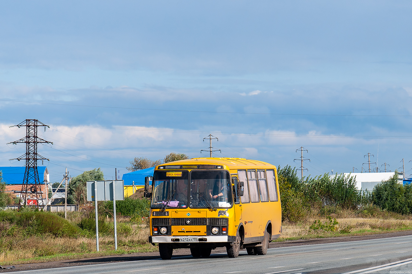 Омская область, ПАЗ-32053-70 № 1