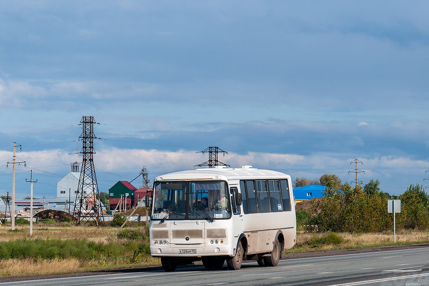 Омская область, ПАЗ-32053 № 2202