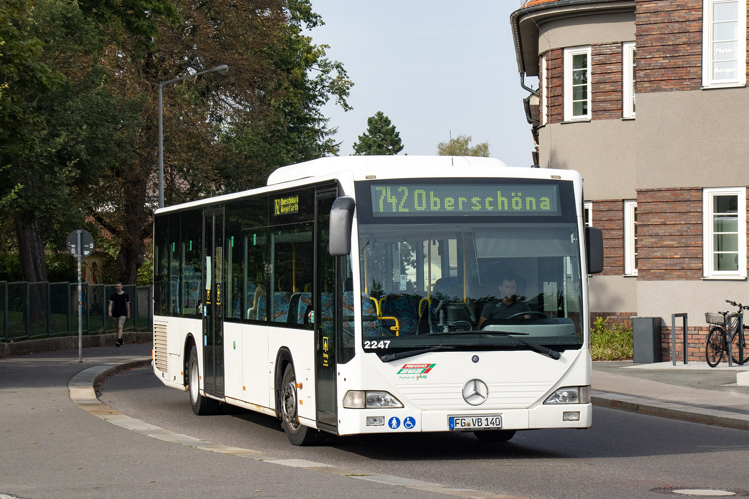 Саксония, Mercedes-Benz O530Ü Citaro Ü № 2247