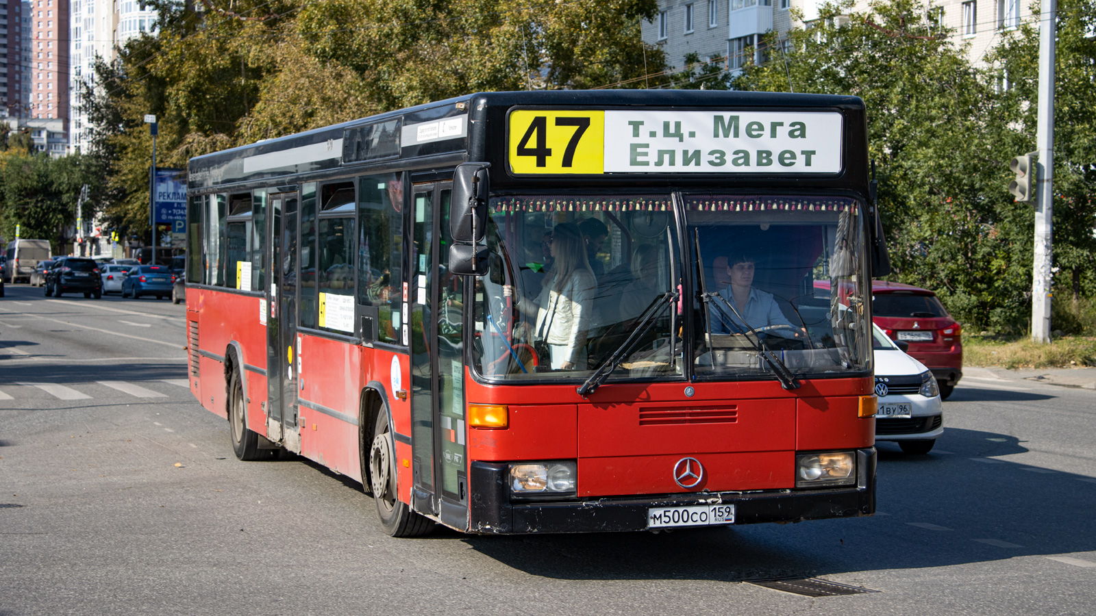 Свердловская область, Mercedes-Benz O405N2 № М 500 СО 159