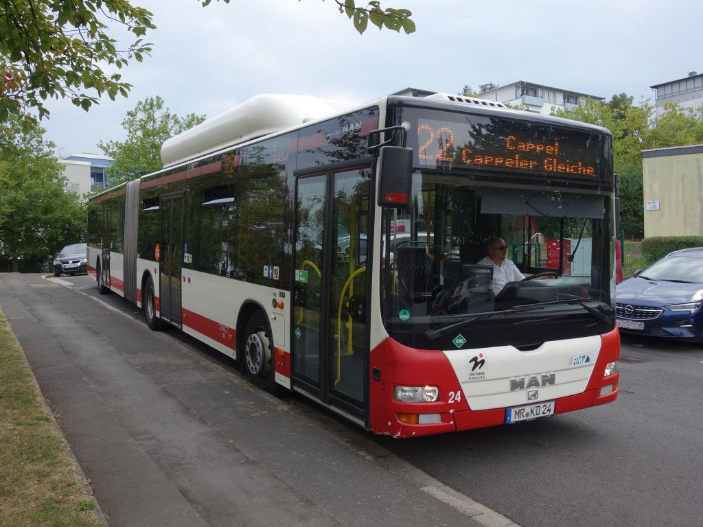 Гессен, MAN A23 Lion's City G NG313 CNG № 24