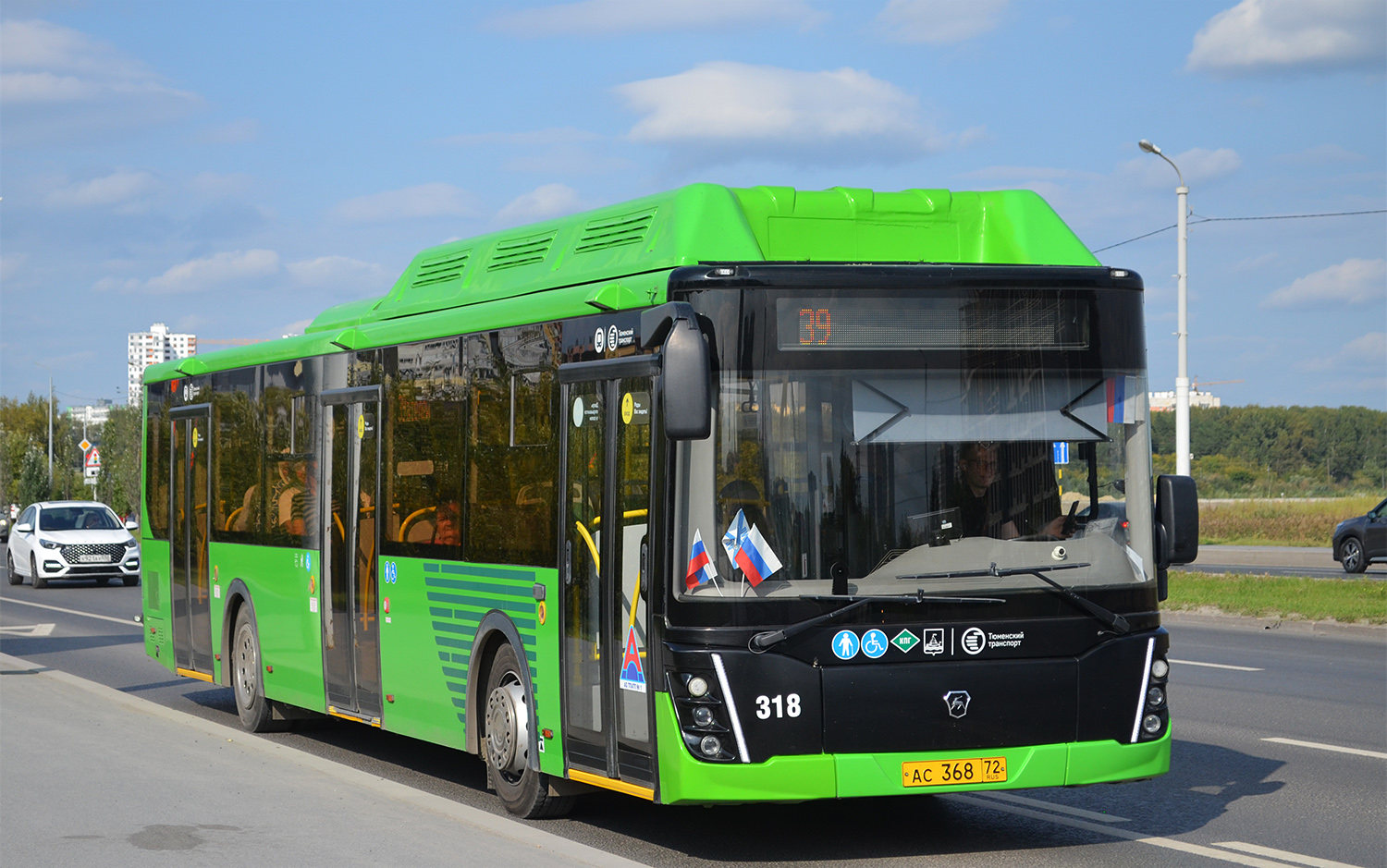 Тюменская область, ЛиАЗ-5292.67 (CNG) № 318