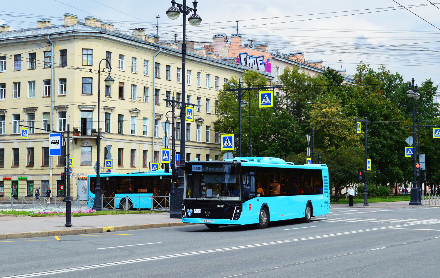 Санкт-Петербург, ЛиАЗ-5292.65 № 3419