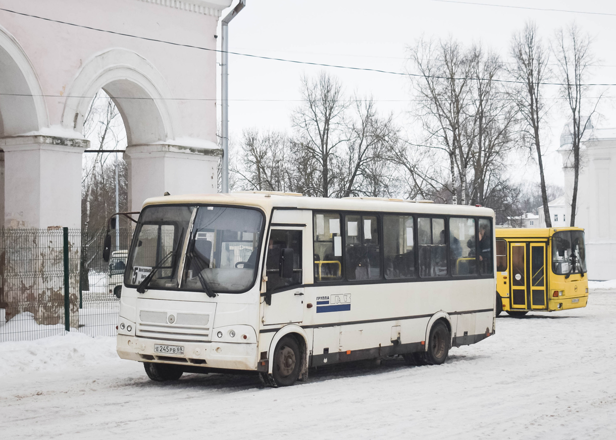 Тверская область, ПАЗ-320412-05 № Е 245 РВ 69; Тверская область, ЛиАЗ-5256.36 № А 459 СК 69