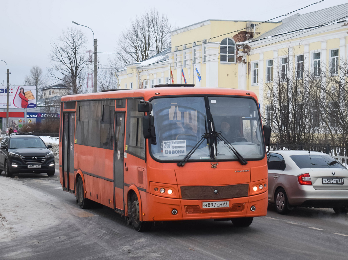 Тверская область, ПАЗ-320414-04 "Вектор" № Н 897 СМ 69