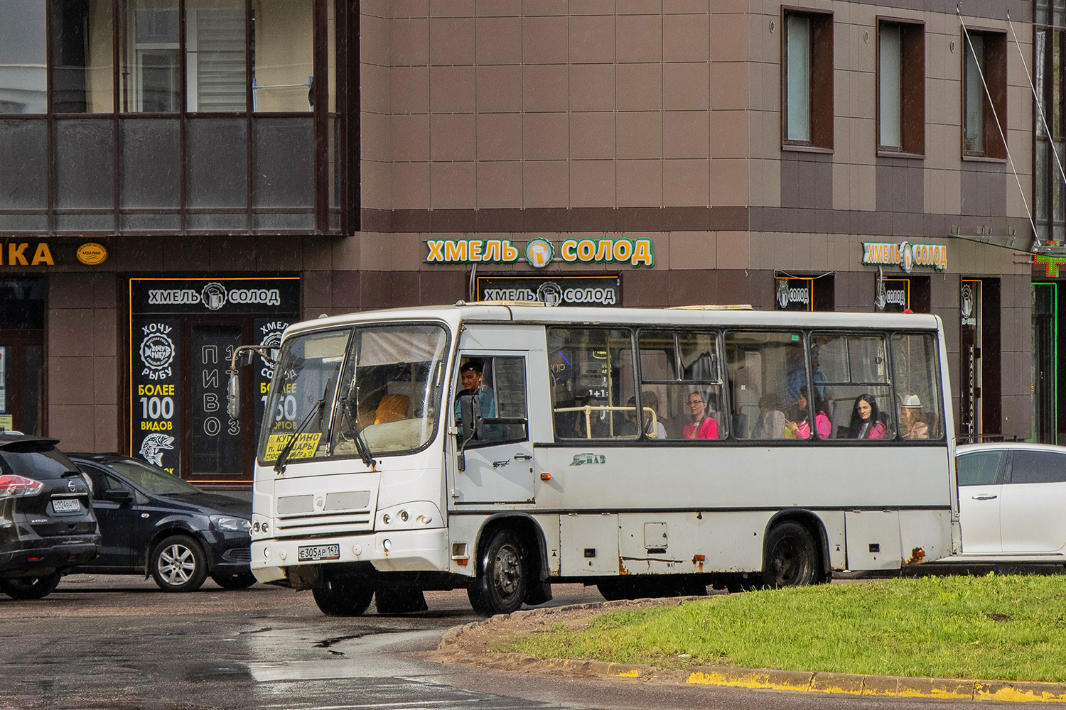 Санкт-Петербург, ПАЗ-320402-03 № Е 305 АР 147