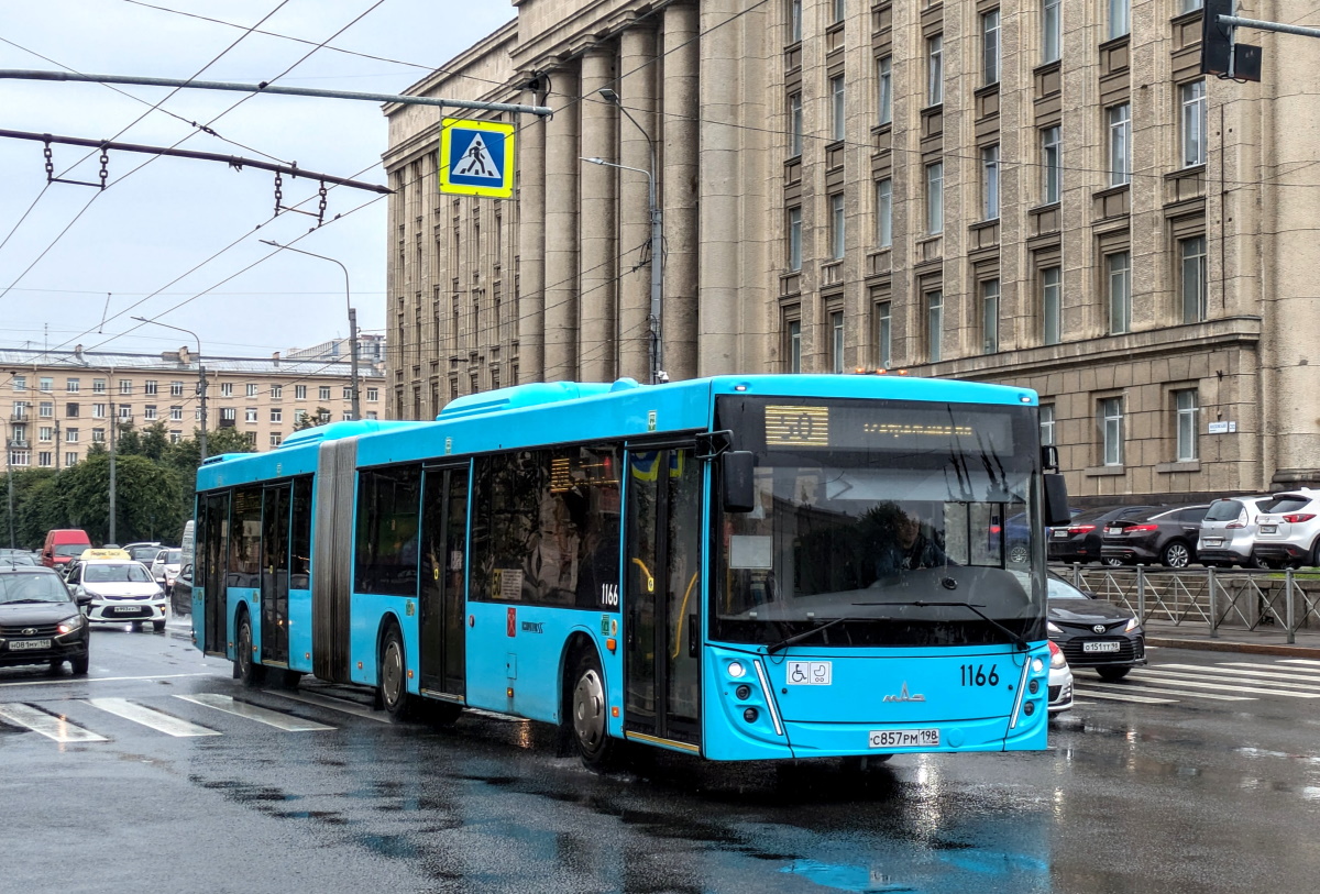 Санкт-Петербург, МАЗ-216.047 № 1166