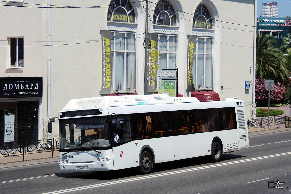 Краснодарский край, ЛиАЗ-5292.67 (CNG) № 4604