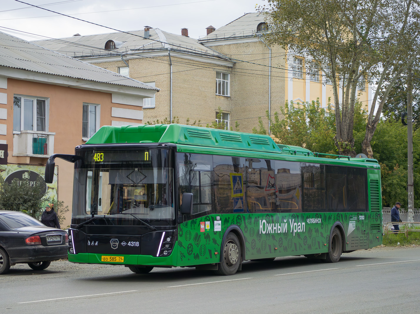 Чэлябінская вобласць, ЛиАЗ-5292.67 (CNG) № 4318